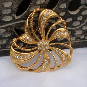 90's Avon Heart Brooch - big